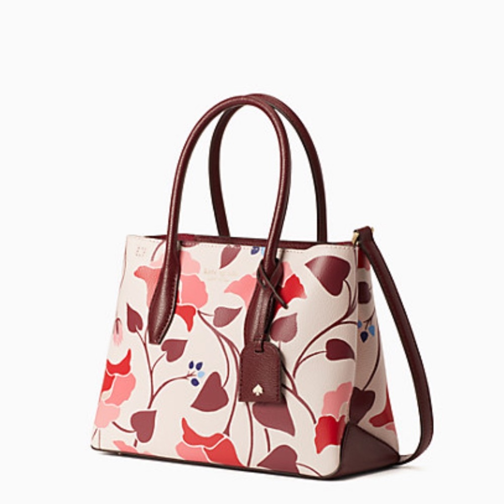 Kate Spade nouveau bloom top zip satchel - Picture 10 of 11